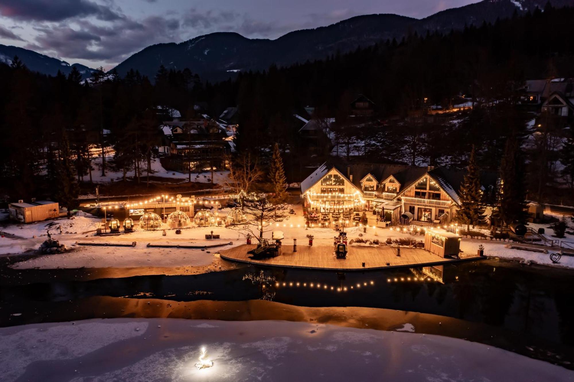 Jasna Chalet Resort Краньска Гора Экстерьер фото
